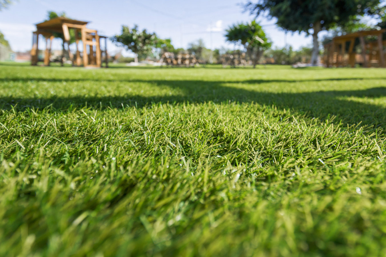 Artificial turf installation